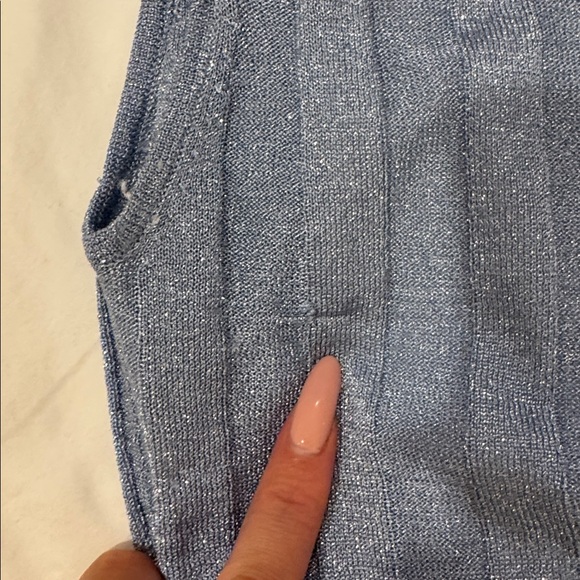 Mango Blue Open-Back Top - Picture 12 of 13